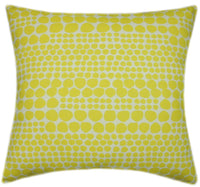 Ameil Yellow Print Pattern Indoor Pillow