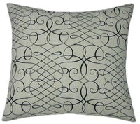 Calligraphy Print Pattern Indoor Pillow