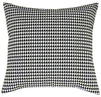 Houndstooth Print Pattern Indoor Pillow