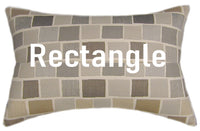 Sunbrella® Blox Slate Indoor/Outdoor Geometric Pillow