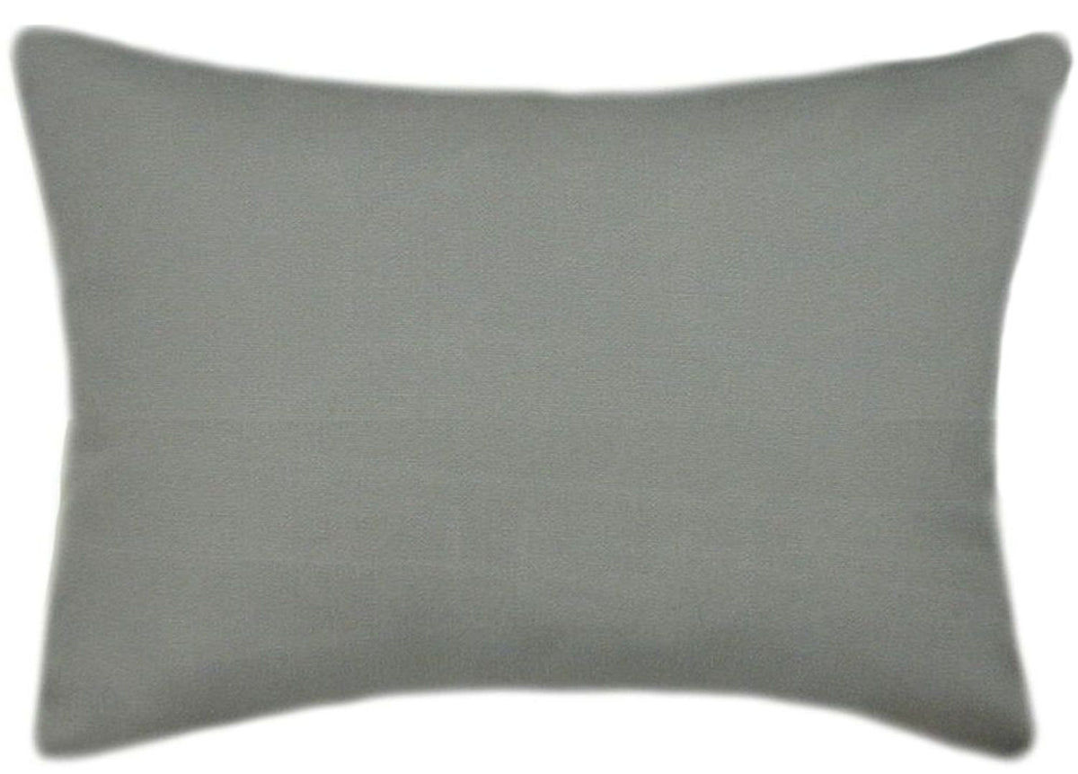 Sunbrella® Canvas Charcoal Indoor/Outdoor Solid Color Pillow