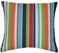 Sunbrella® Carousel Confetti Indoor/Outdoor Striped Pillow