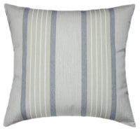 Sunbrella® Cove Pebble II Indoor/Outdoor Striped Pillow