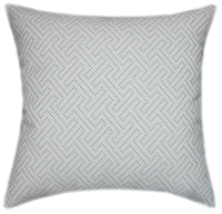 Sunbrella® Crete Cloud Indoor/Outdoor Geometric Pillow