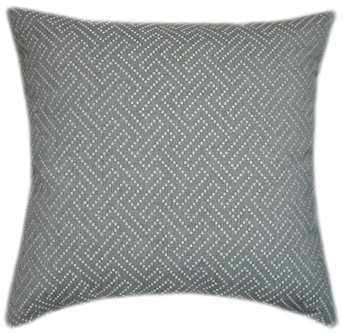 Sunbrella® Crete Stone Indoor/Outdoor Geometric Pillow