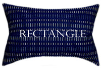 Sunbrella® Esti Marine Indoor/Outdoor Geometric Pillow