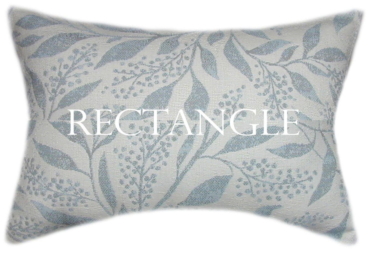 Sunbrella® Exquisite Mist Indoor/Outdoor Floral Pillow