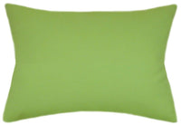 Sunbrella® Canvas Gingko Green Indoor/Outdoor Solid Color Pillow