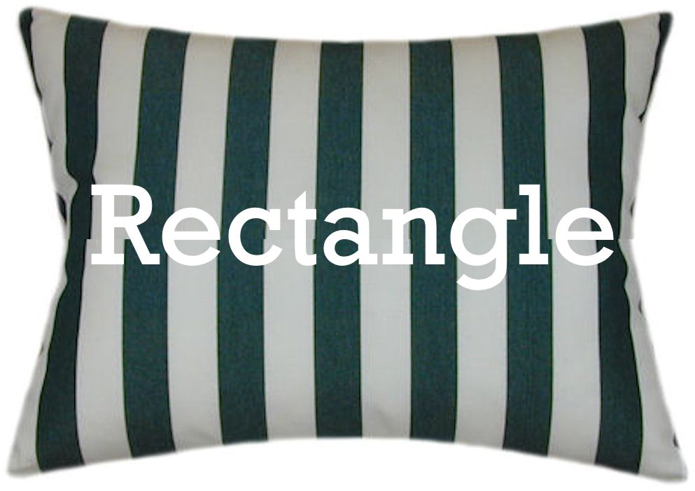 Sunbrella® Mason Forest Indoor/Outdoor Striped Pillow