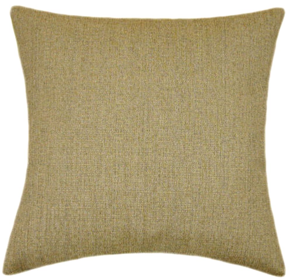 Sunbrella® Linen Sesame Indoor/Outdoor Textured Solid Color Pillow