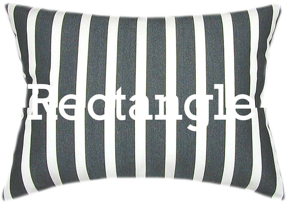 Sunbrella® Shore Classic Indoor/Outdoor Striped Pillow