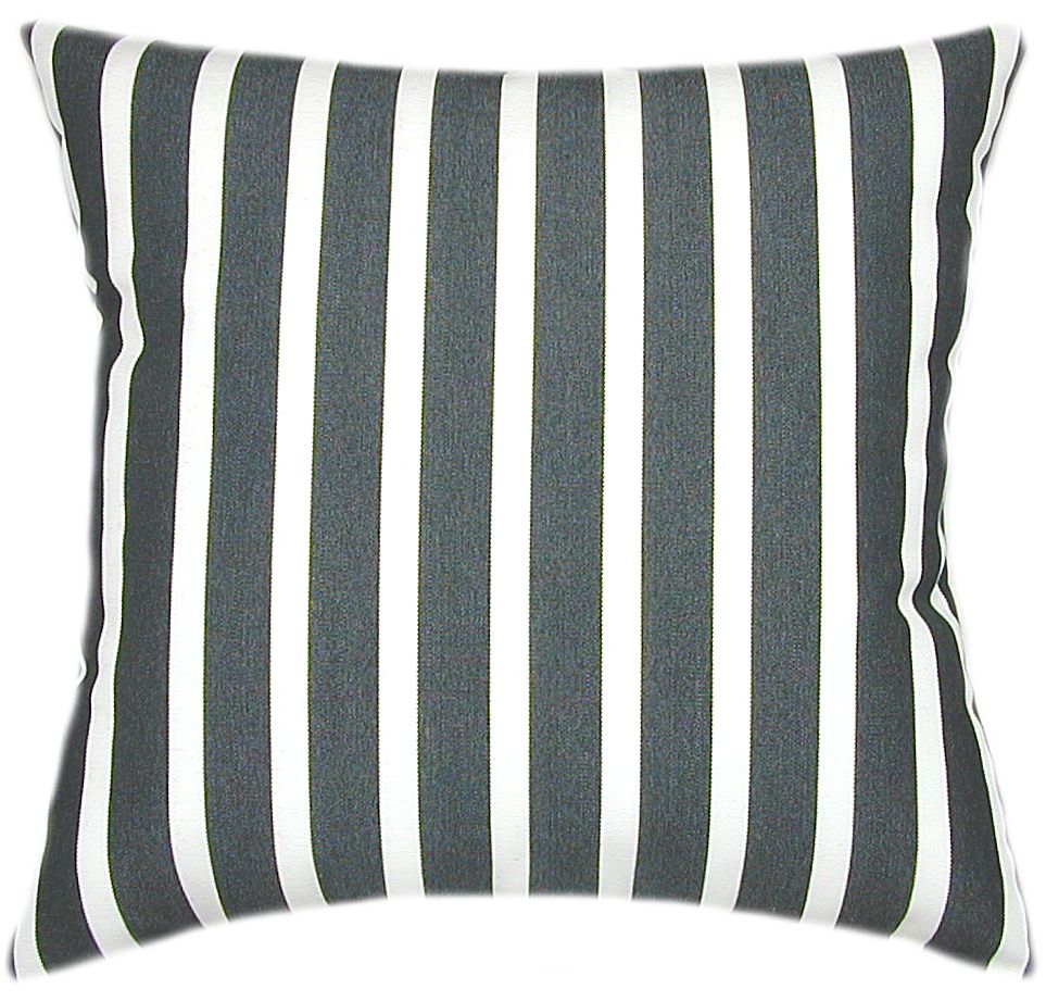 Sunbrella® Shore Classic Indoor/Outdoor Striped Pillow