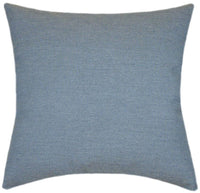 Sunbrella® Spectrum Denim Indoor/Outdoor Textured Solid Color Pillow
