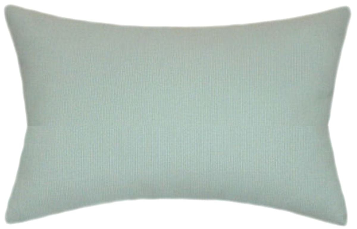 Sunbrella® Spectrum Mist Indoor/Outdoor Textured Solid Color Pillow