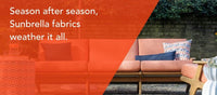 Sunbrella® Santara Mist Indoor/Outdoor Geometric Pillow