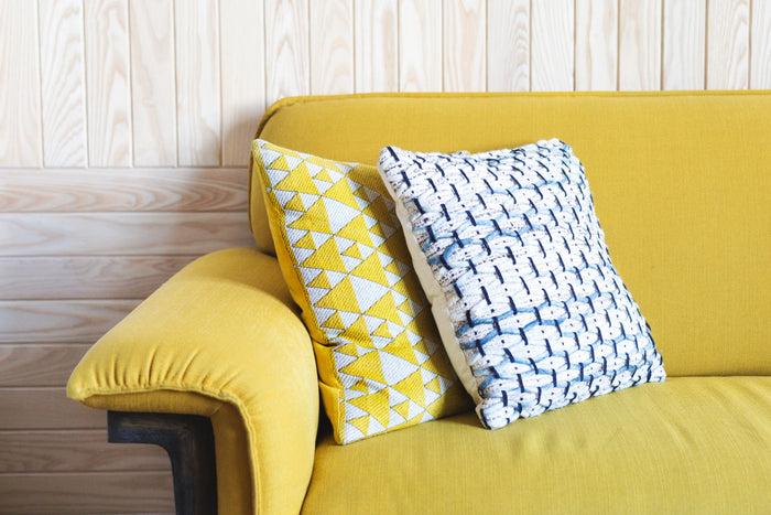 Contemporary Indoor Striped Pillows