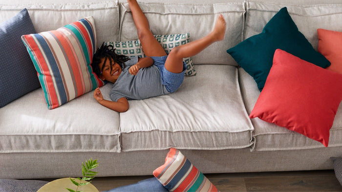 Sunbrella® Striped Pillows