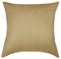 Camel Suede Solid Color Indoor Pillow