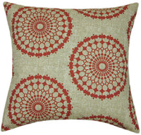 Crest Pomegranate Pattern Indoor Pillow