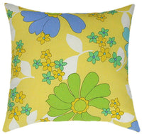 Flower Power Indoor Floral Decorative Pillow