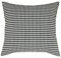 Houndstooth Print Pattern Indoor Pillow