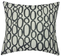 Looped Onyx Pattern Indoor Pillow