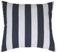 Nautical Navy II Indoor Striped Pillow