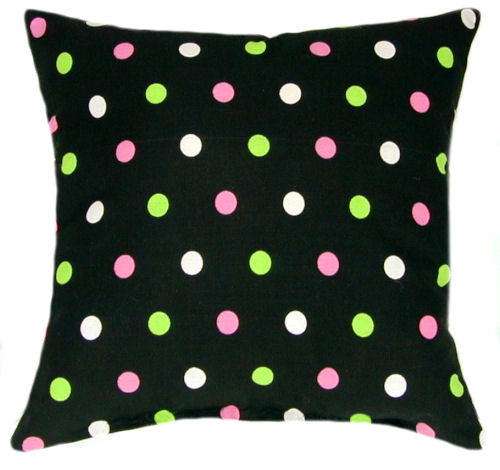 Retro Dot Print Pattern Indoor Pillow