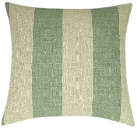 Spearmint Stripe II Indoor Striped Pillow