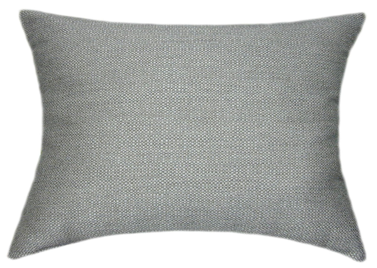 Sunbrella® Action Stone Indoor/Outdoor Textured Solid Color Pillow