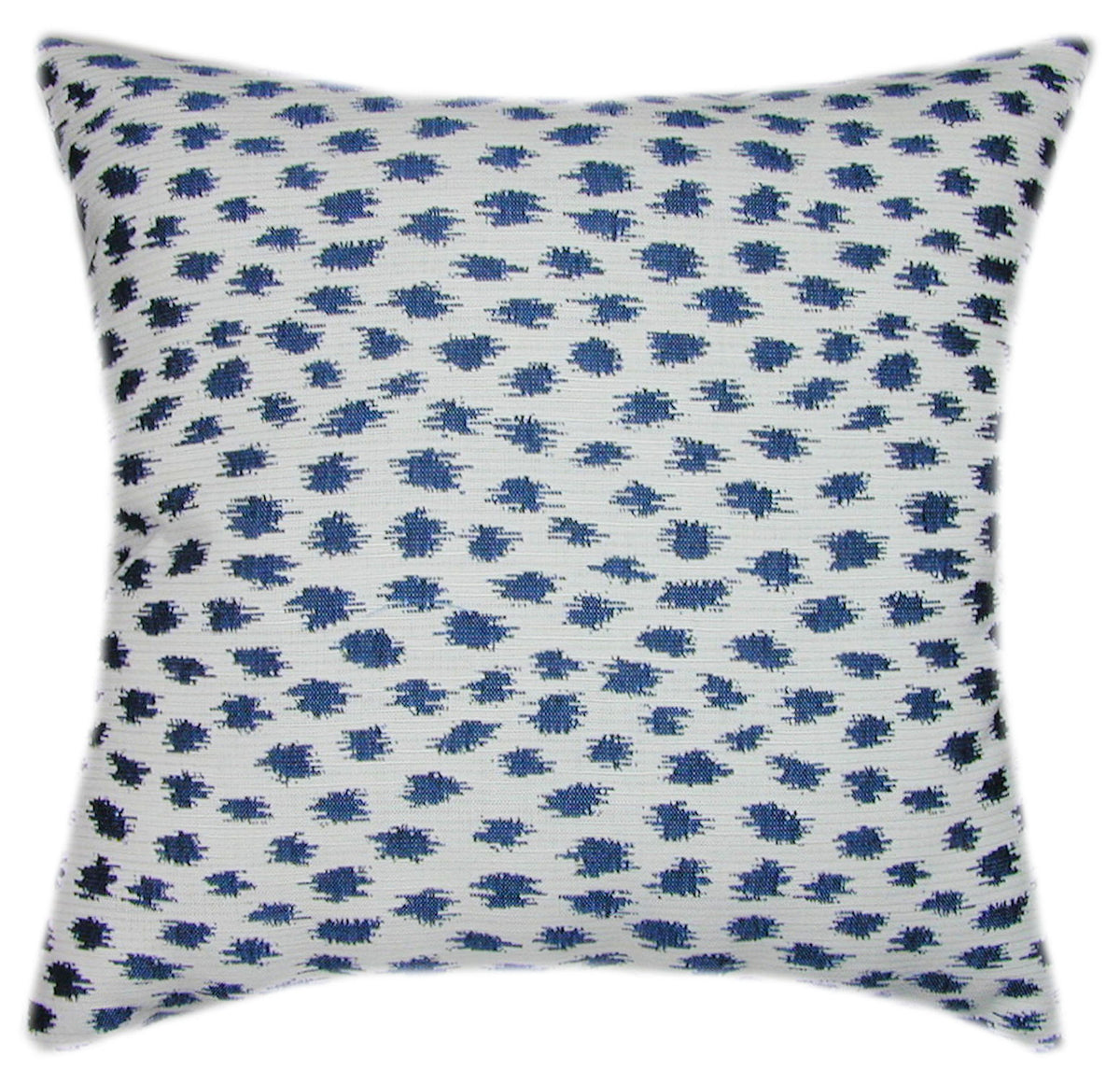 Sunbrella® Agra Indigo Indoor/Outdoor Geometric Pillow