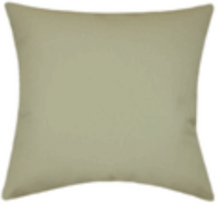 Sunbrella® Canvas Antique Beige Indoor/Outdoor Solid Color Pillow