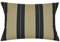 Sunbrella® Berenson Tuxedo Indoor/Outdoor Striped Pillow