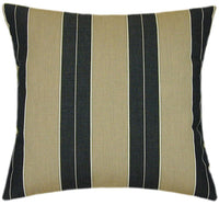 Sunbrella® Berenson Tuxedo Indoor/Outdoor Striped Pillow