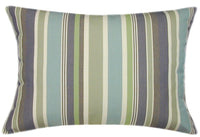 Sunbrella® Brannon Whisper Indoor/Outdoor Striped Pillow