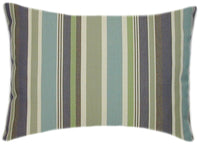Sunbrella® Brannon Whisper Indoor/Outdoor Striped Pillow
