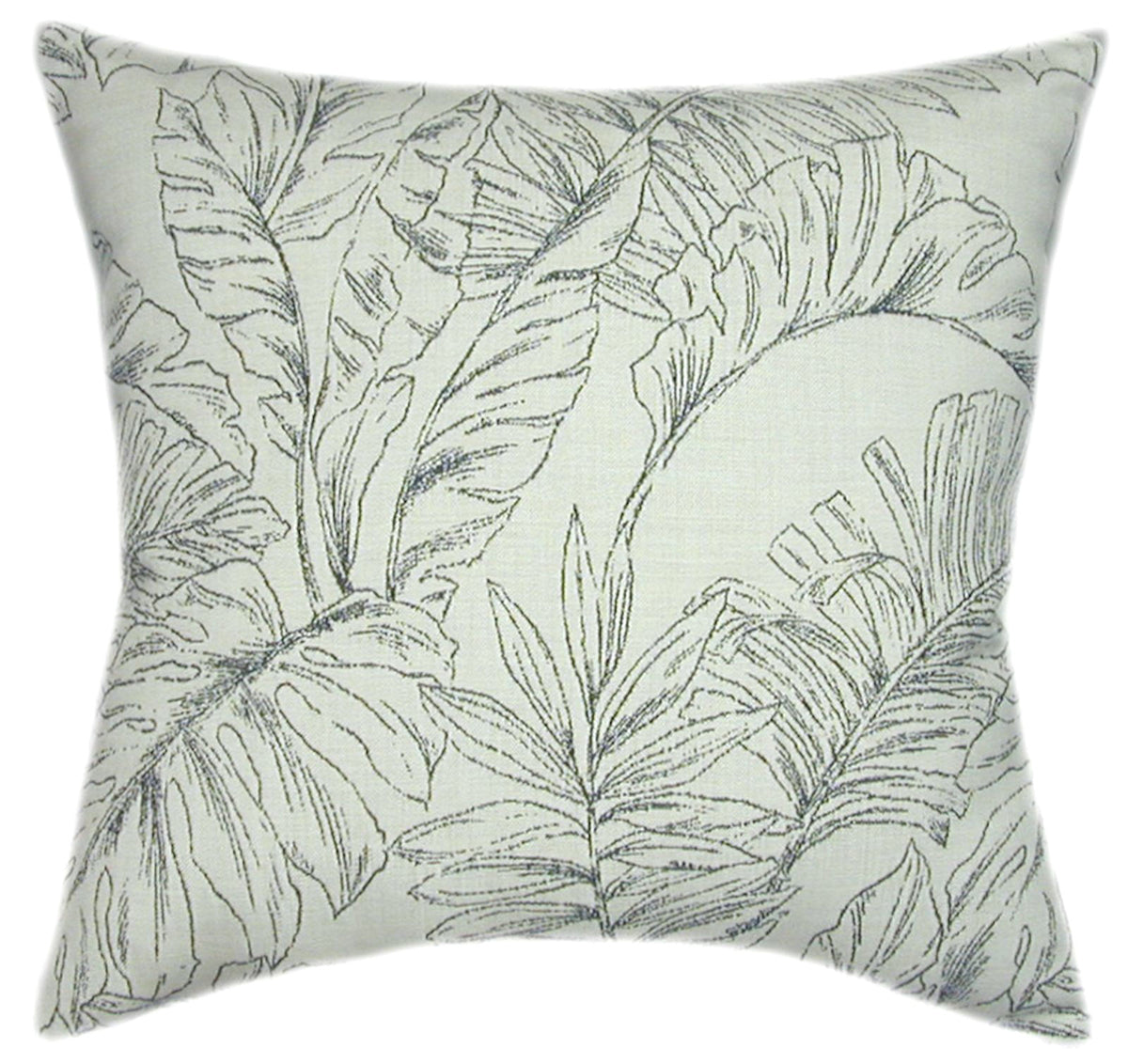 Sunbrella® Calm Laurel Indoor/Outdoor Floral Pillow