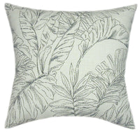 Sunbrella® Calm Laurel Indoor/Outdoor Floral Pillow