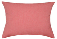 Sunbrella® Canvas Persimmon Indoor/Outdoor Solid Color Pillow