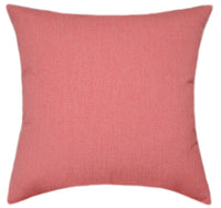 Sunbrella® Canvas Persimmon Indoor/Outdoor Solid Color Pillow