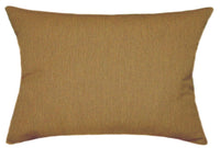 Sunbrella® Canvas Teak Indoor/Outdoor Solid Color Pillow