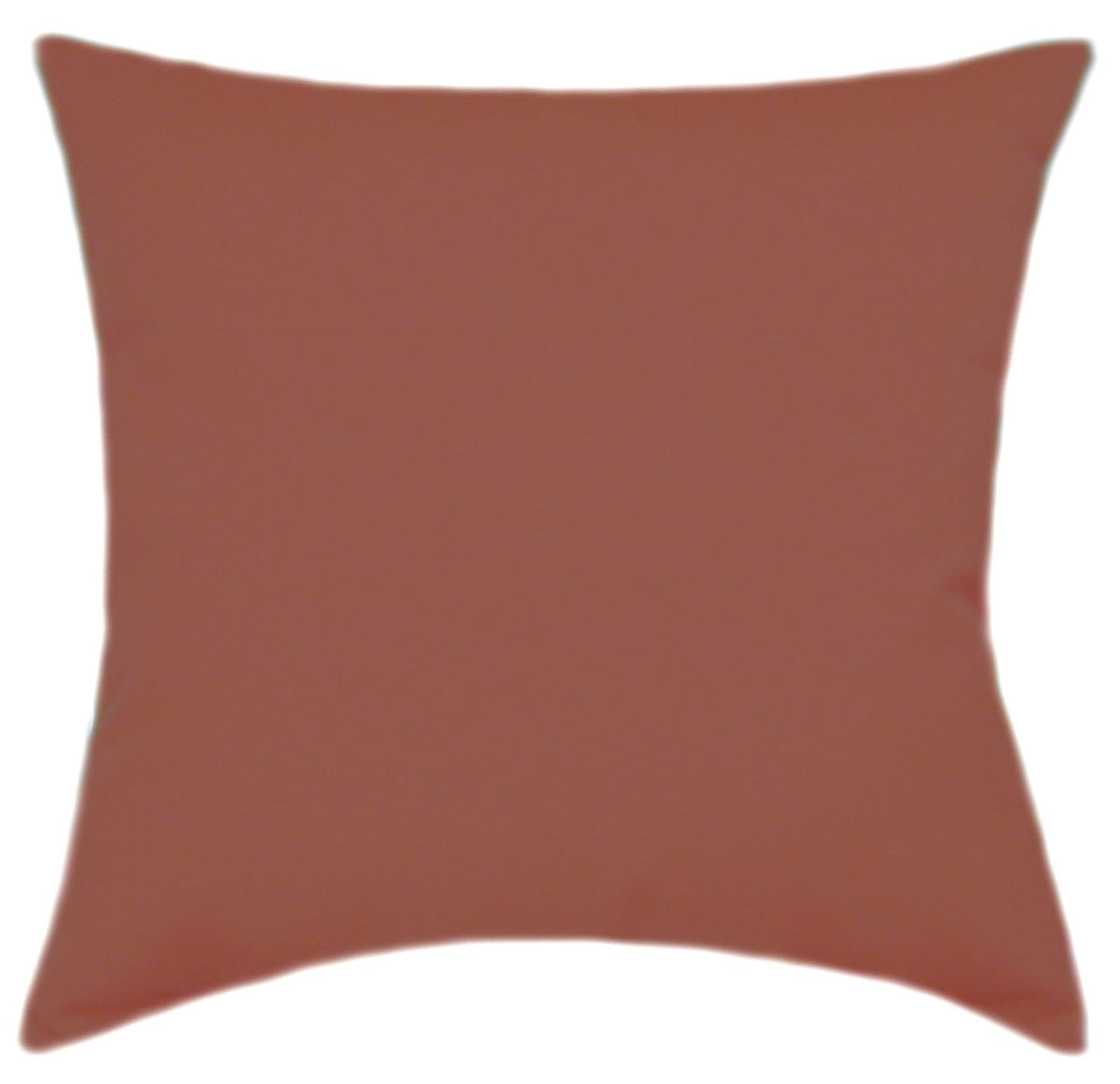 Sunbrella® Canvas Terracotta Indoor/Outdoor Solid Color Pillow
