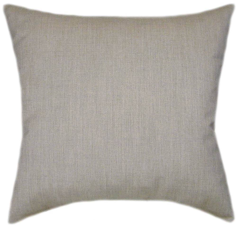 Sunbrella® Cast Ash Indoor/Outdoor Solid Color Pillow