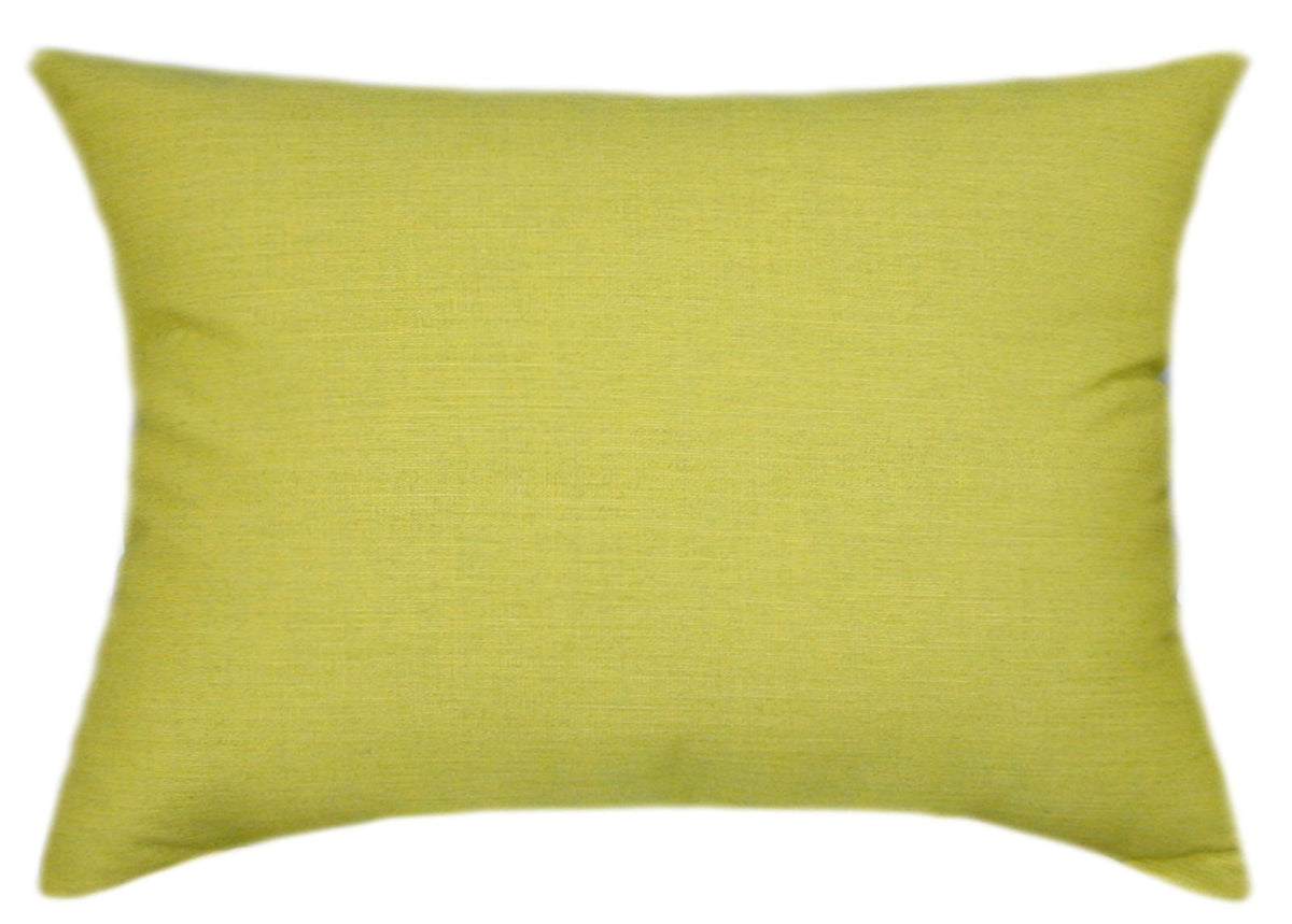 Sunbrella® Cast Citrus Indoor/Outdoor Solid Color Pillow