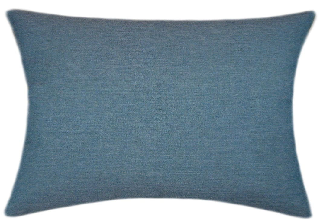 Sunbrella® Cast Lagoon Indoor/Outdoor Solid Color Pillow