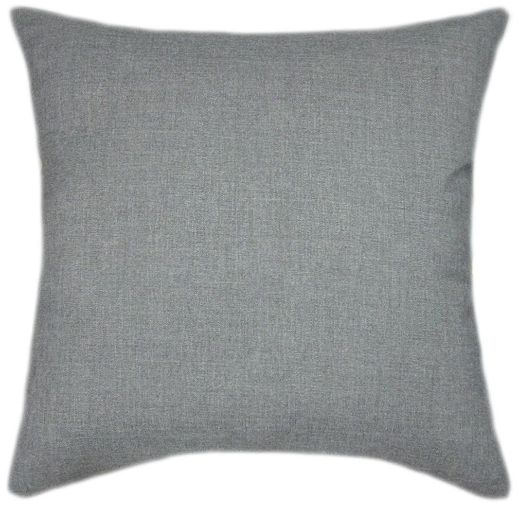 Sunbrella® Cast Slate Indoor/Outdoor Solid Color Pillow