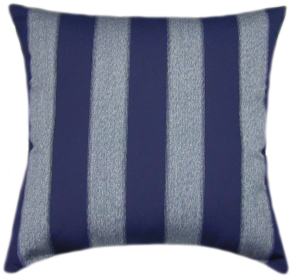 Sunbrella® Centered Ink Indoor/Outdoor Striped Pillow