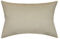 Sunbrella® Linen Champagne Indoor/Outdoor Textured Solid Color Pillow