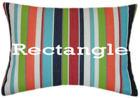 Sunbrella® Carousel Confetti Indoor/Outdoor Striped Pillow