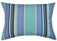 Sunbrella® Dolce Oasis Indoor/Outdoor Striped Pillow